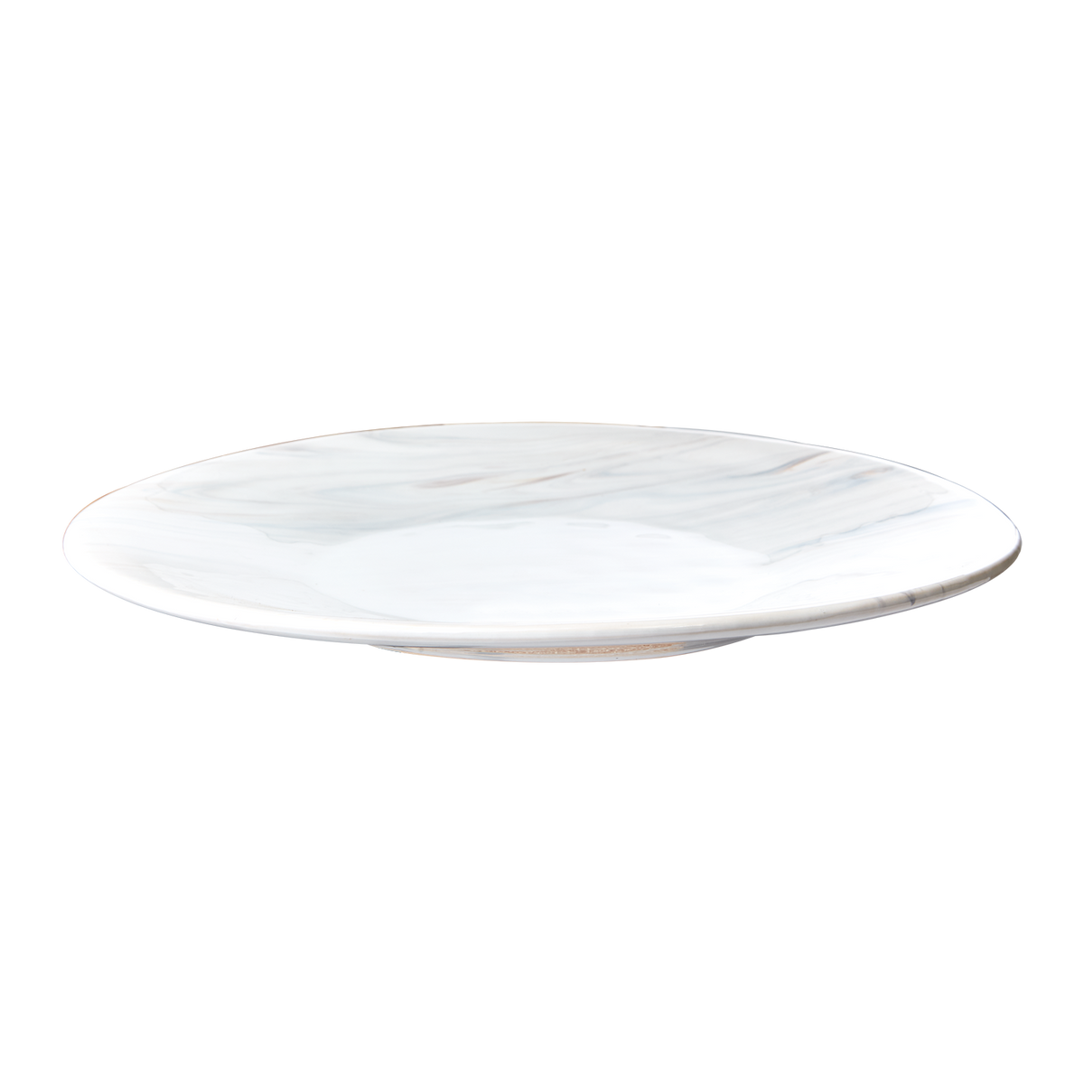 AMELIA marmorerad tallrik 4-pack visar tallrikens form och eleganta finish