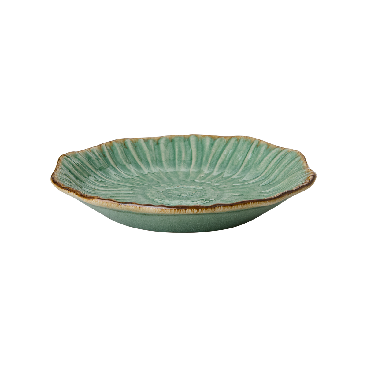 HANNA Tallrik, Grön Ø21 cm - Set om 4 - Hemboden