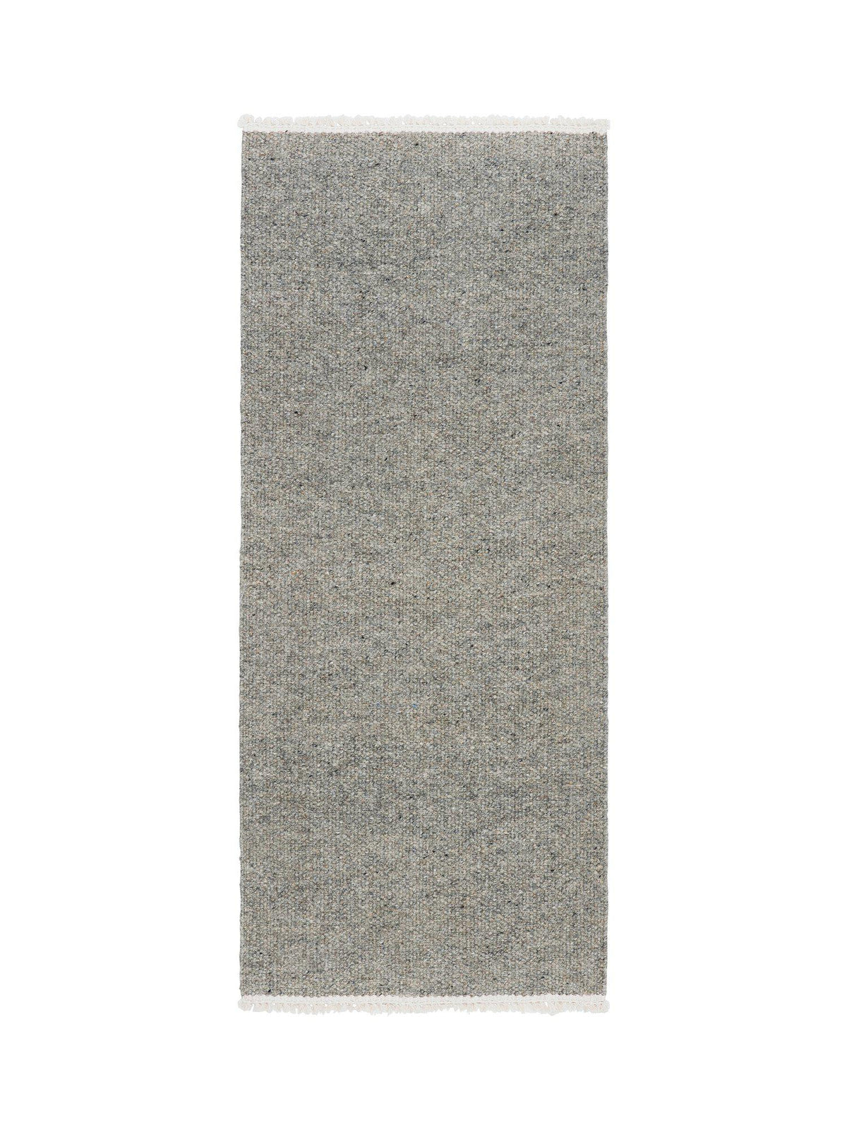 John ullmatta i grått 70x200 cm sedd uppifrån