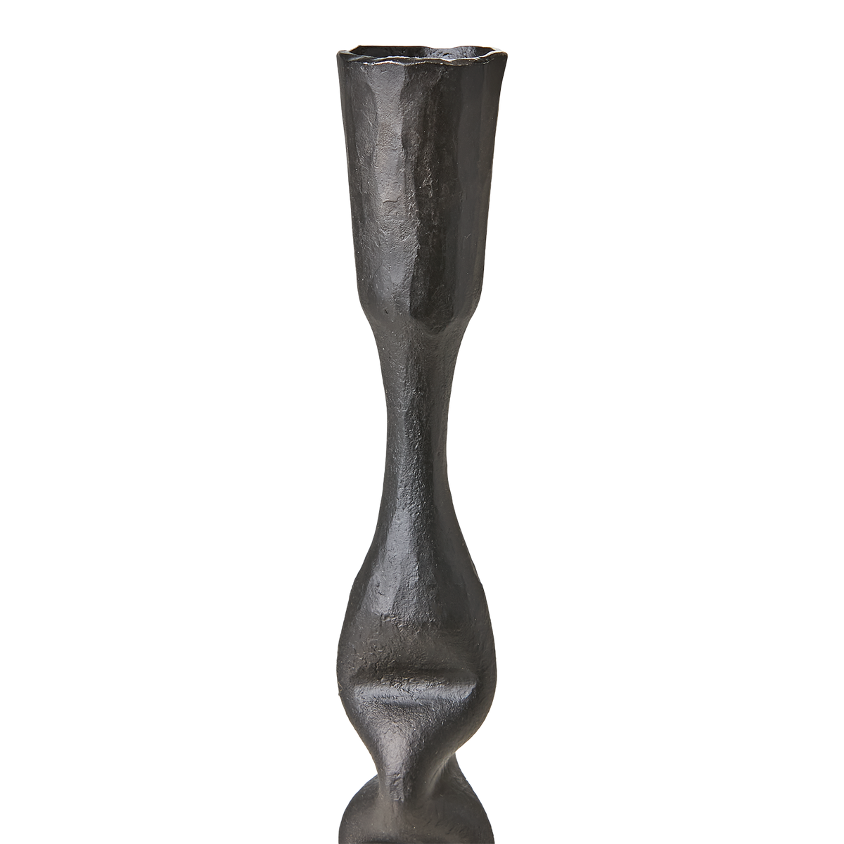 Profilbild av THOR ljusstake i järn med en höjd på 27 cm