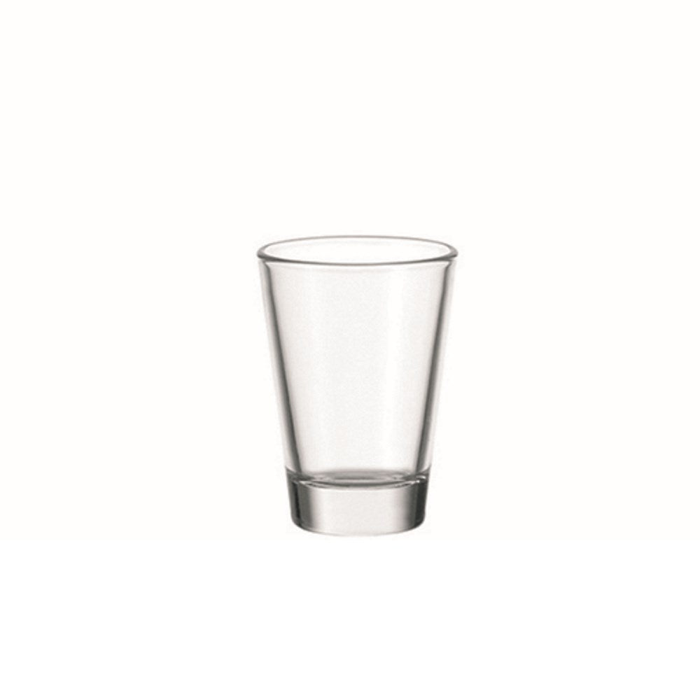 Koniskt format Ciao snapsglas i klarglas från Leonardo