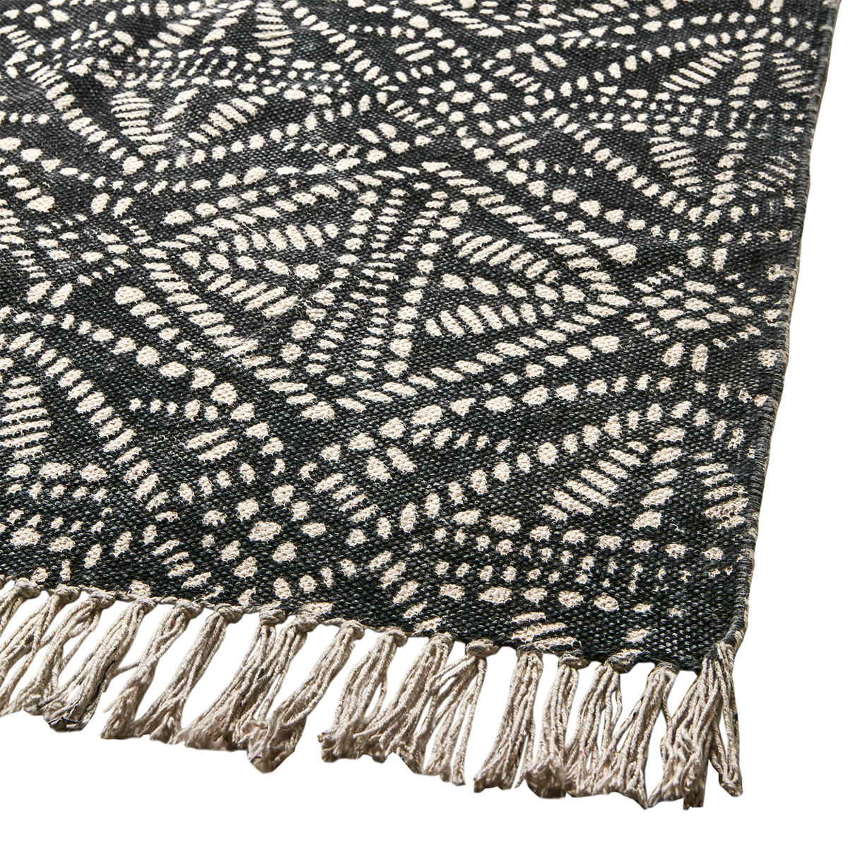 Hela FERNANDO matta 240x160 cm sedd uppifrån på vit bakgrund