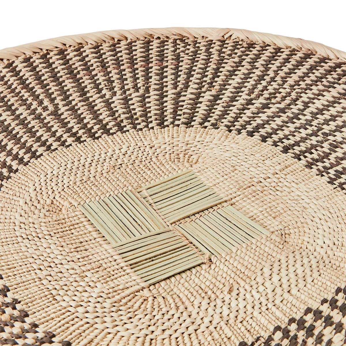 TRIBE fat 54 cm i blandade bruna och beigea naturtoner