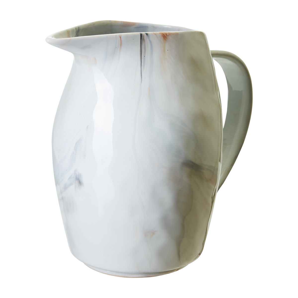 AMELIA Kanna XL i marmorerad design framifrån