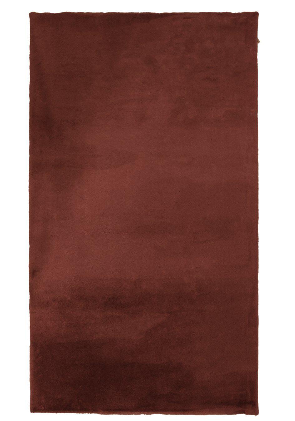 Ninha matta i färgen rost sedd uppifrån i storlek 80x140 cm