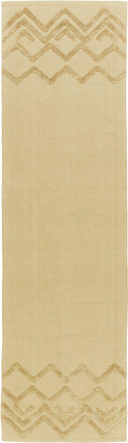 Madison matta i färgen iskaffe med tuftat reliefmönster i storlek 70x240 cm