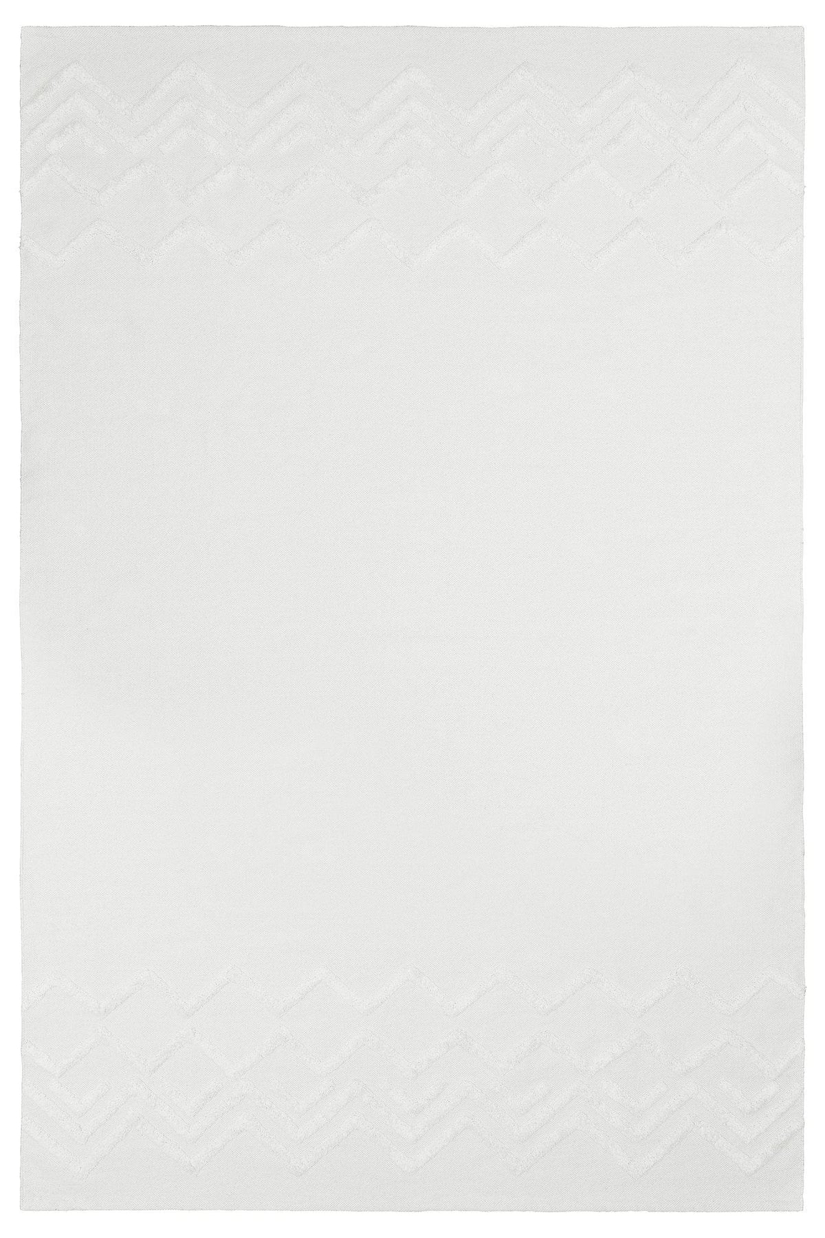 Madison matta offwhite 170x240 cm i tunn bomull med tuftat mönster