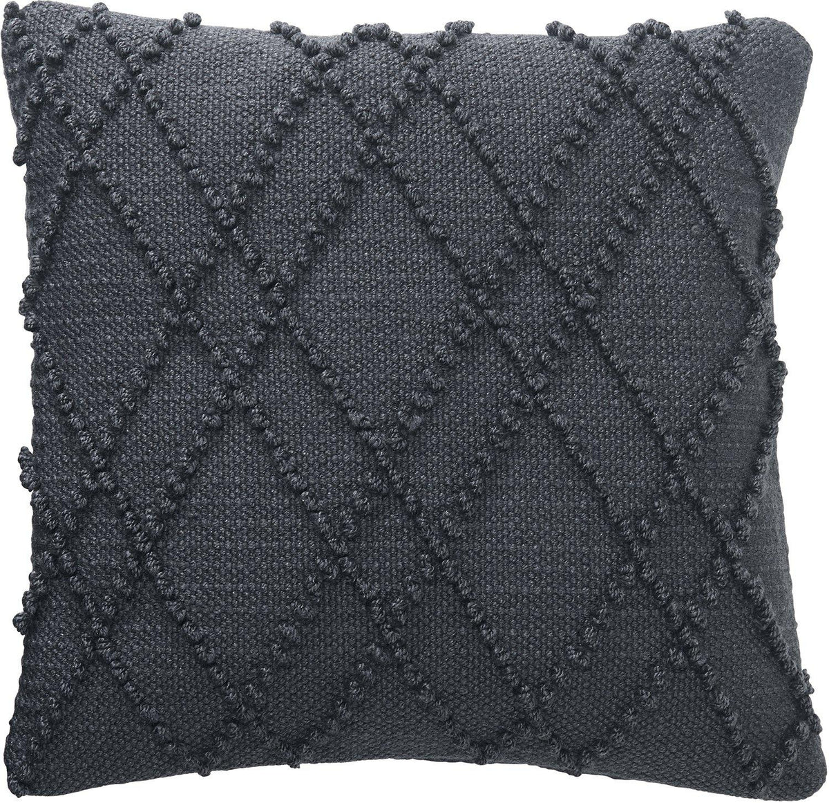 Grått Alma kuddfodral 50x50 cm med diskret mönster av återvunnen PET
