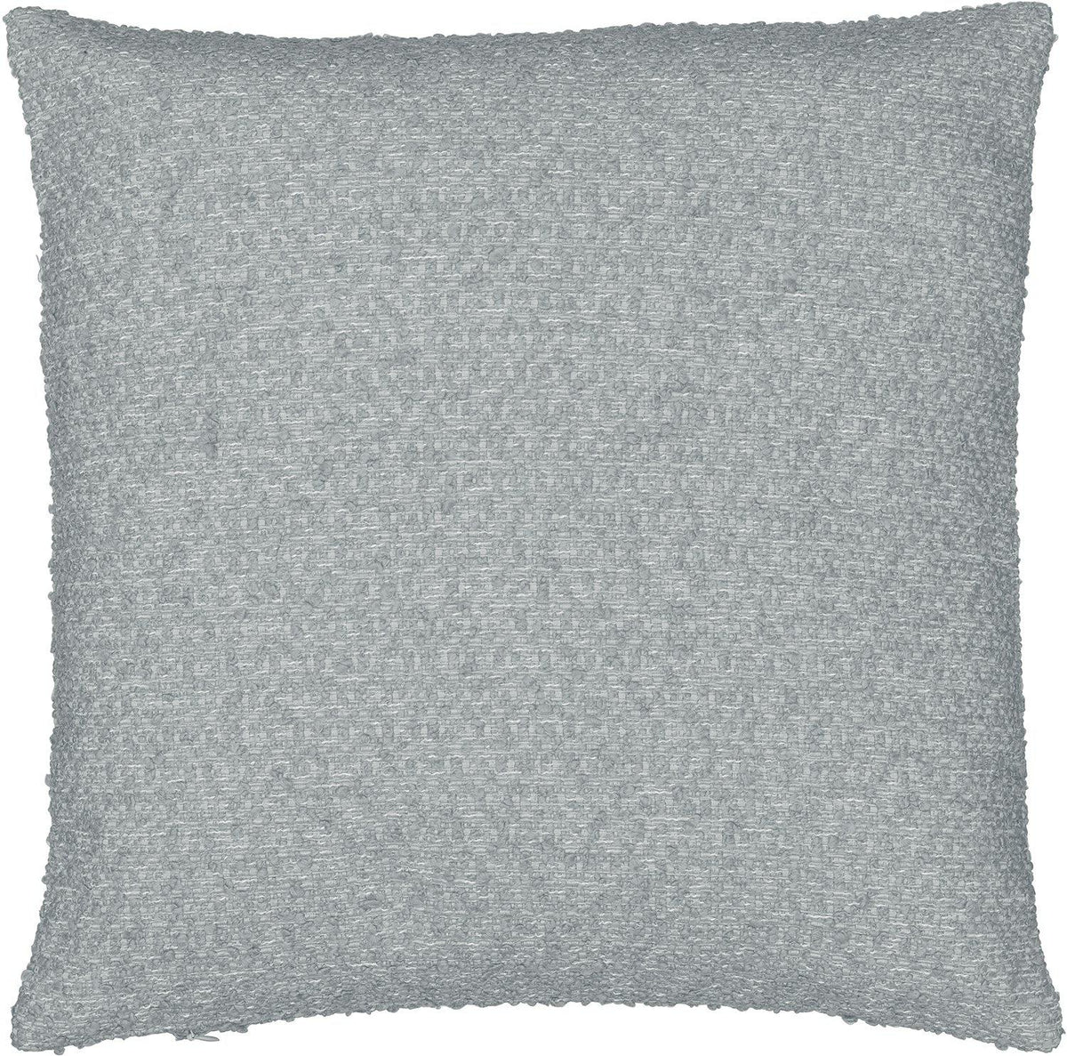 Trond kuddfodral i grå bouclé framifrån 45x45 cm