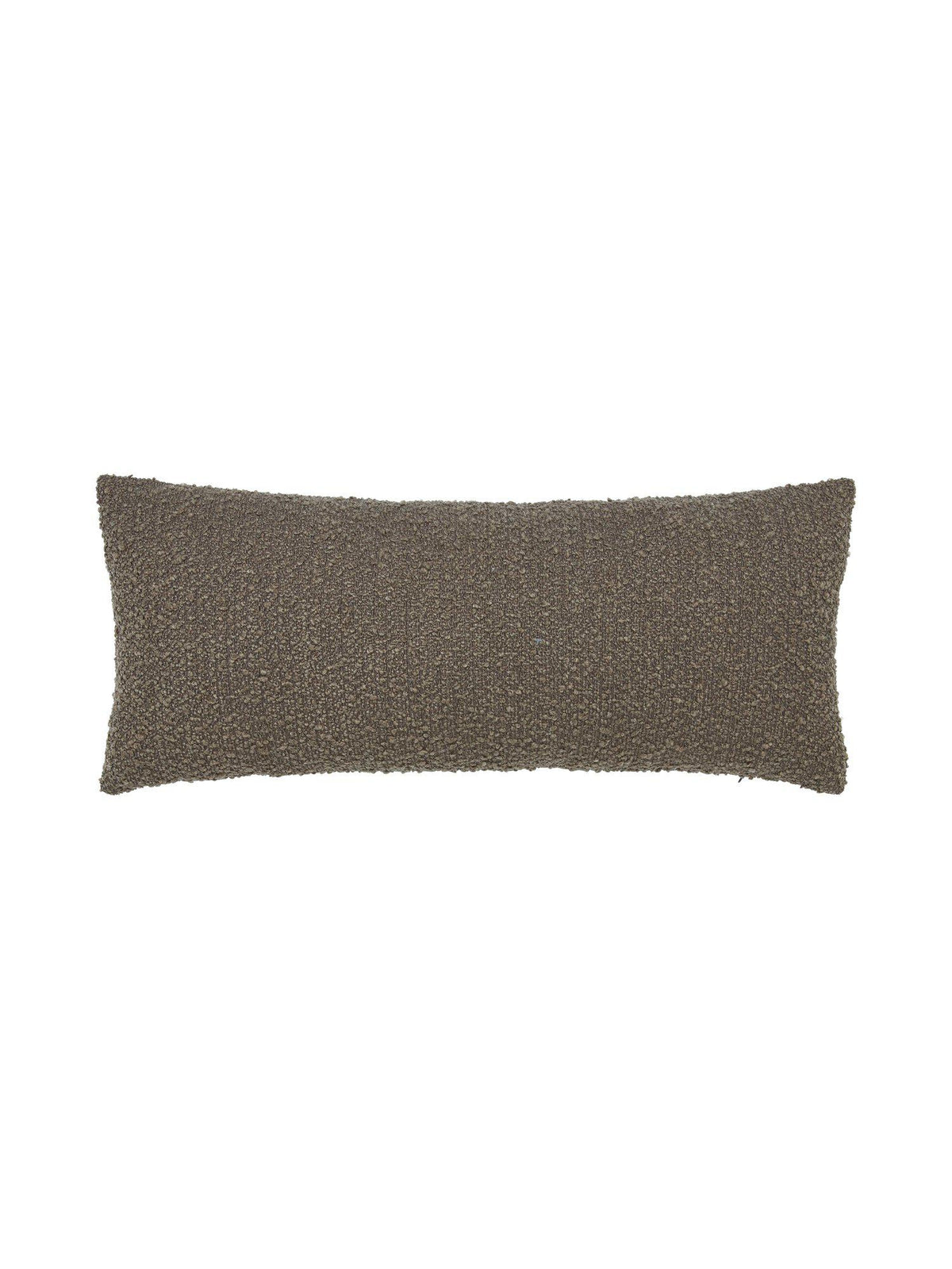 Trond kuddfodral i nougatfärgad bouclé, storlek 35x80 cm