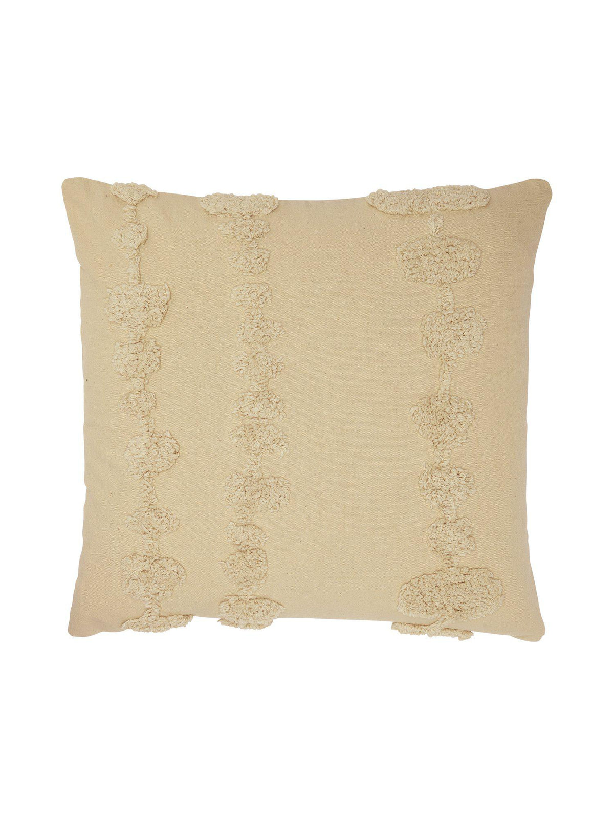 Dotty Kuddfodral Iskaffe 45x45cm med tuftat mönster framifrån