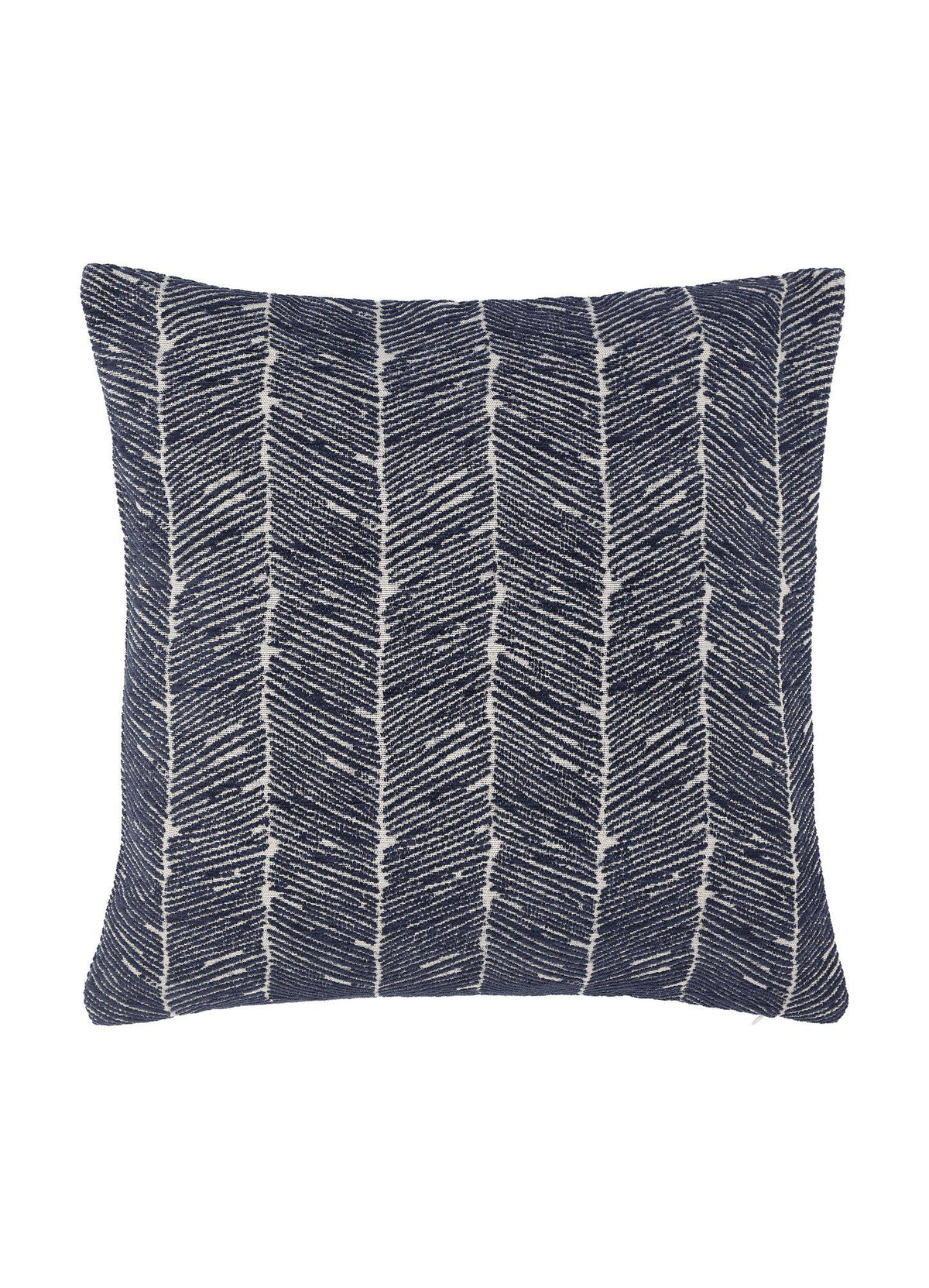 Blått mönstrat Lee kuddfodral 50x50 cm i vävd chenille