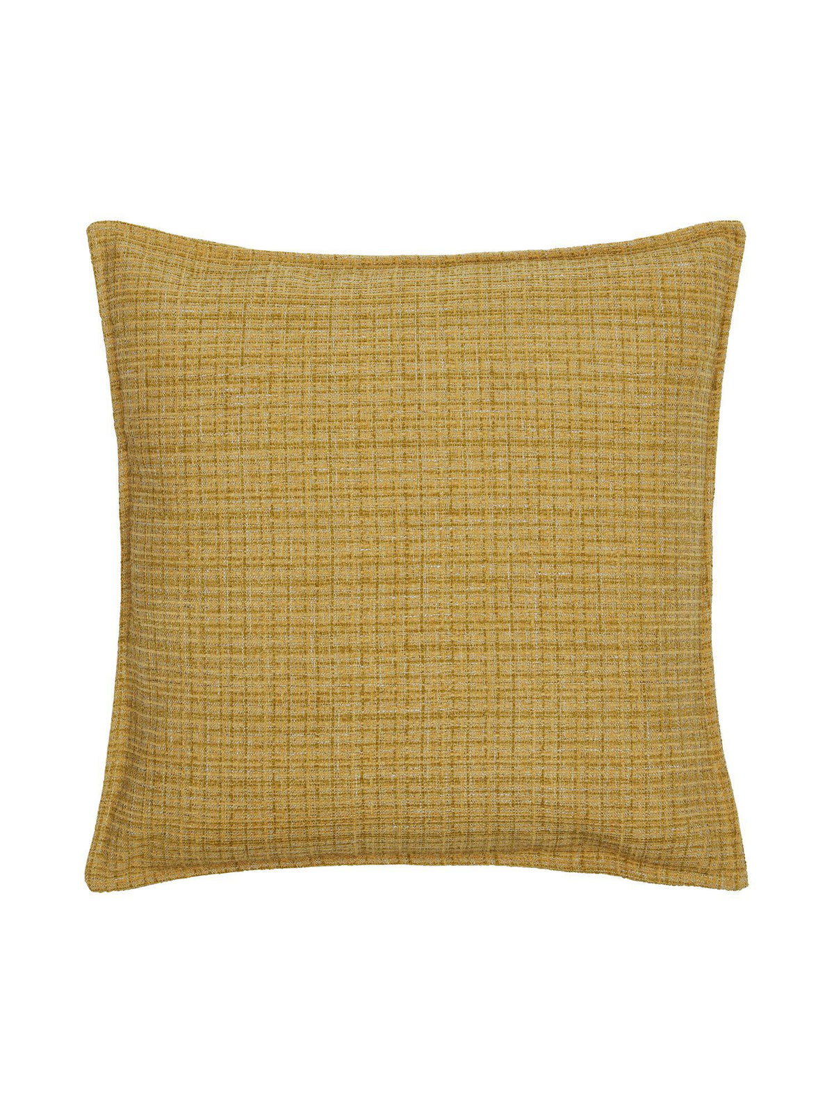 Smith kuddfodral honungsgult i jacquardvävt bouclégarn 50x50 cm