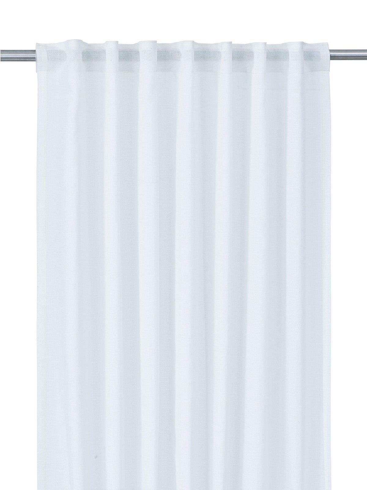 Diana gardin offwhite 280x300 cm hängande på gardinstång