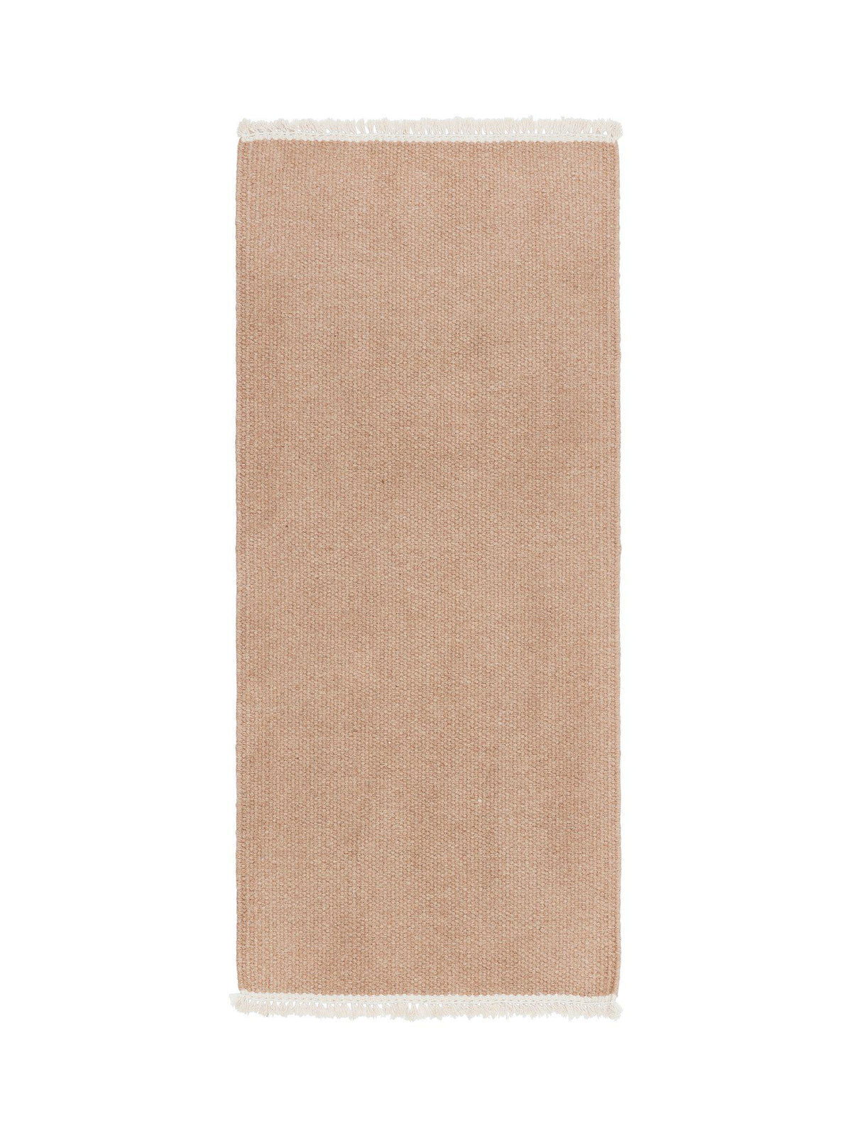 John ullmatta beige 70x200cm sedd ovanifrån