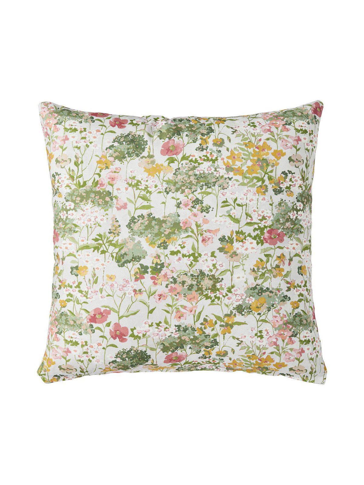 Äng kuddfodral 45x45 cm med blommigt mönster i multi färger