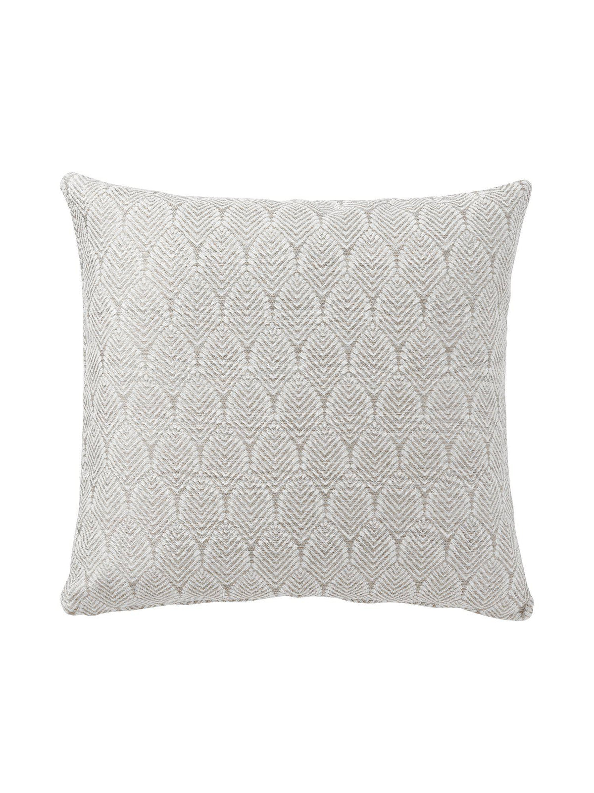 Beige Stiltje kuddfodral 44x44 cm med mönstrat tyg för utomhusbruk