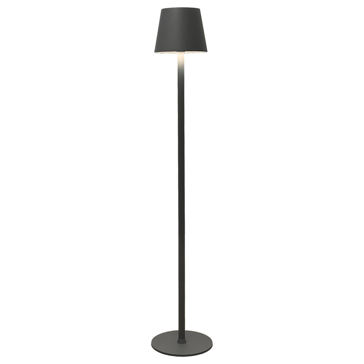 Sofy golvlampa i mörkgrå aluminium för utomhusbruk
