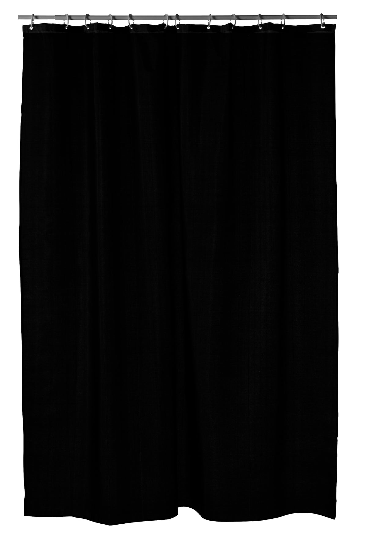 Duschdraperi Match XL Svart i extra stort format 200x240 cm