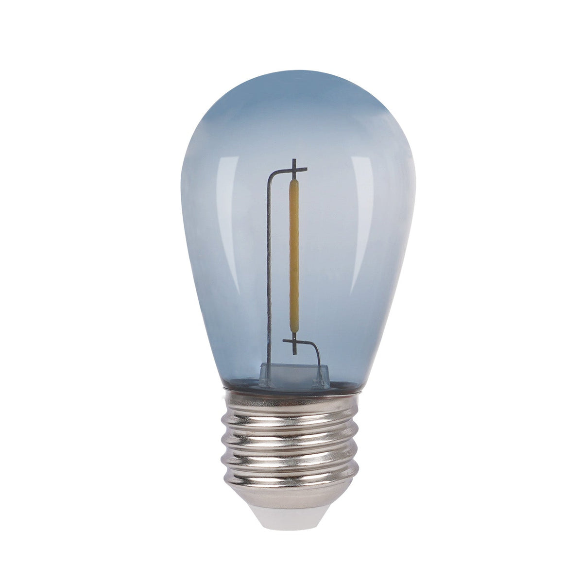 Fem stycken Deco Bulb Smoke ljuskällor placerade mot vit bakgrund