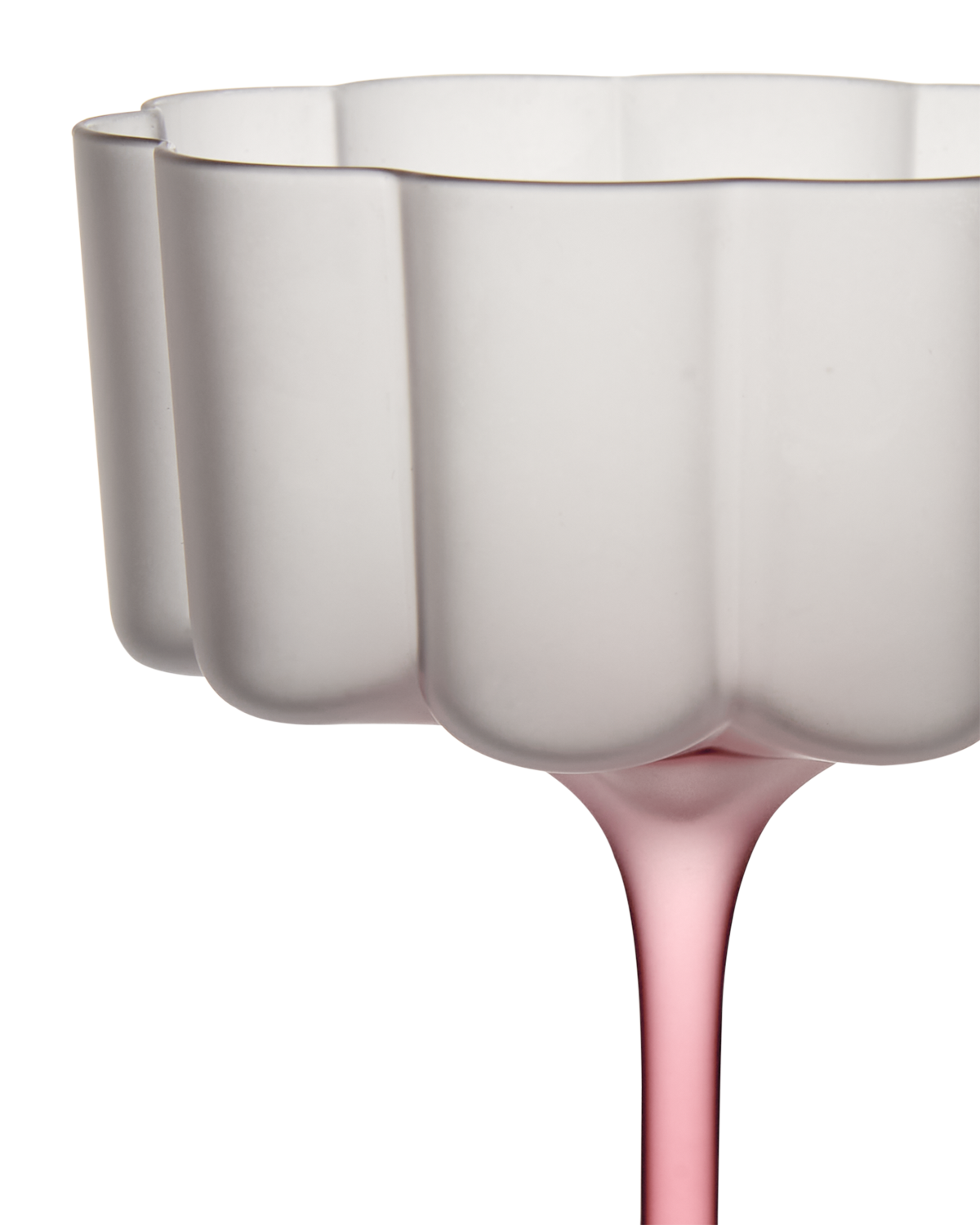 LILLIE Cocktail-/Dessertglas Rosa – Set om 4 st - Hemboden