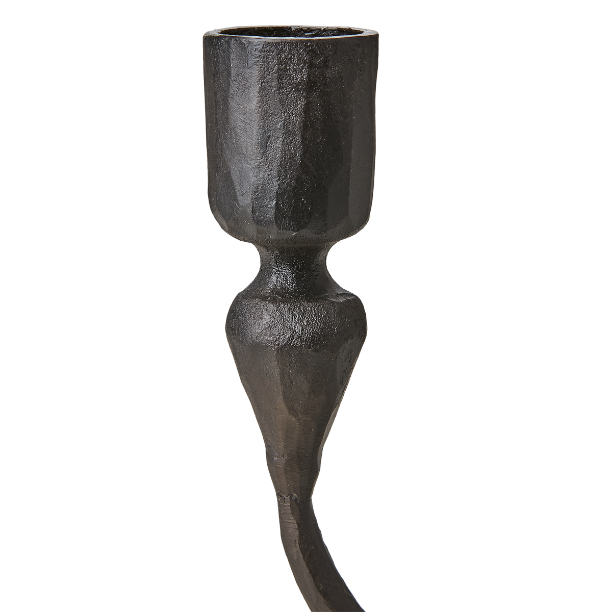 Modern trearmad ljusstake THOR i svart järn