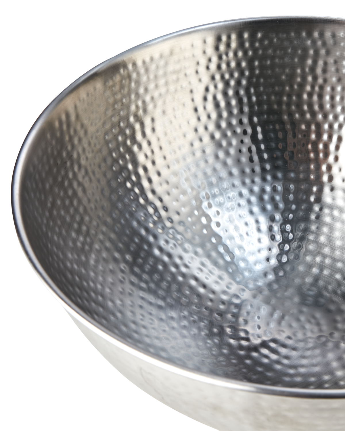 CARTER champagnekylare i metall med fot och elegant silverfinish