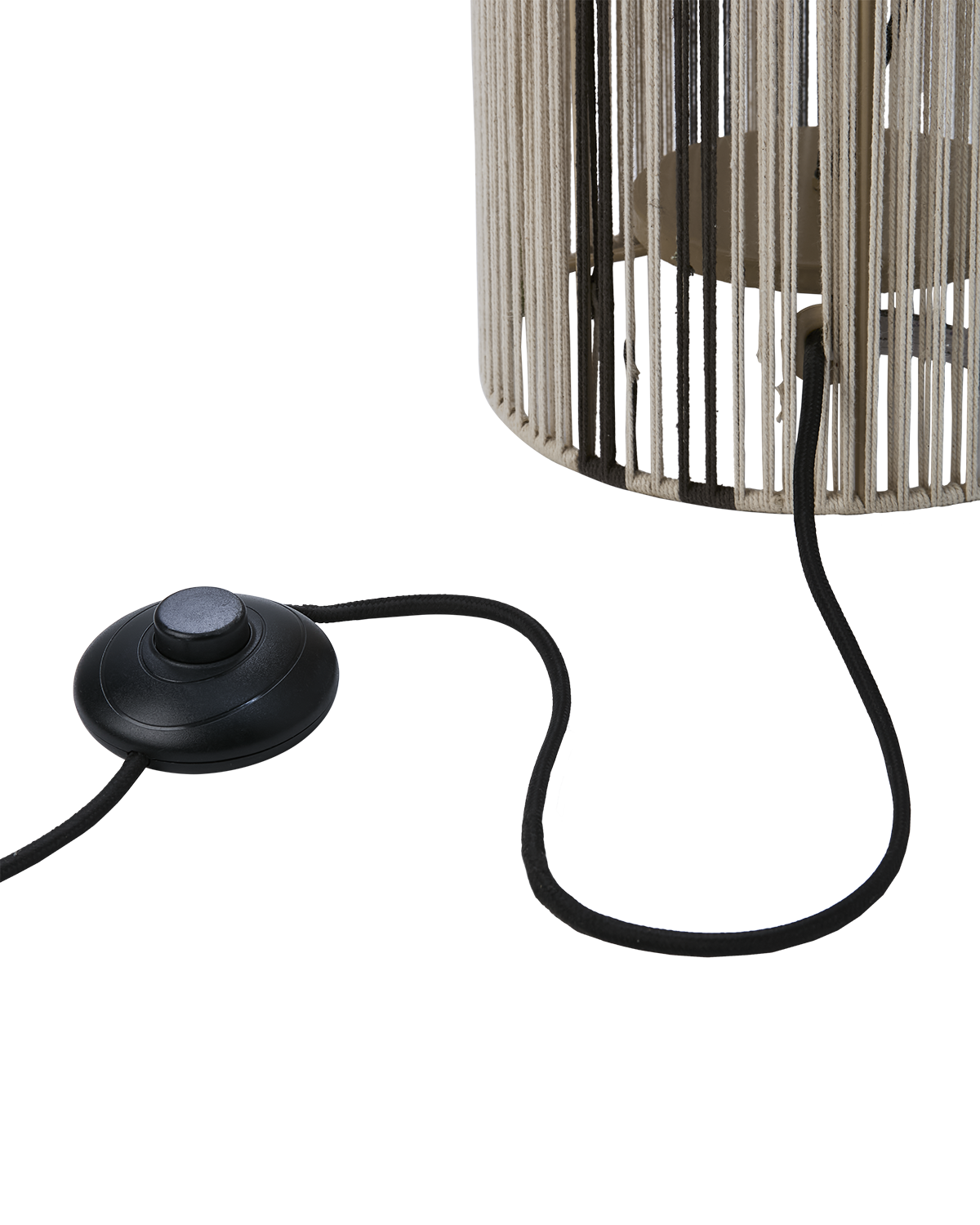 Designad JULLAN golvlampa i grått, grönt och svart med EU-stickkontakt