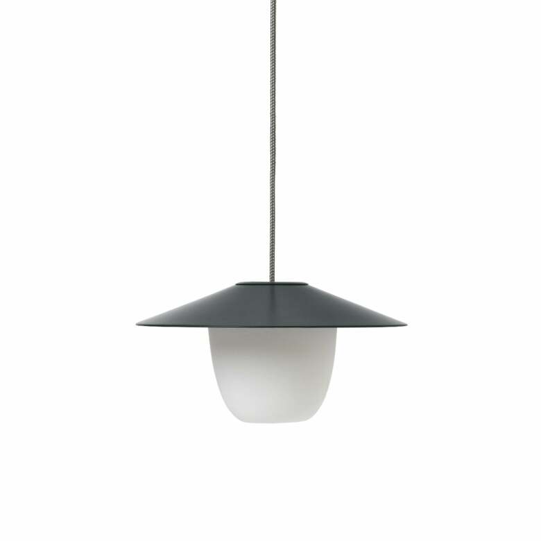 Sidan av Ani Lamp portabel belysning i matt pulverlackerad aluminium