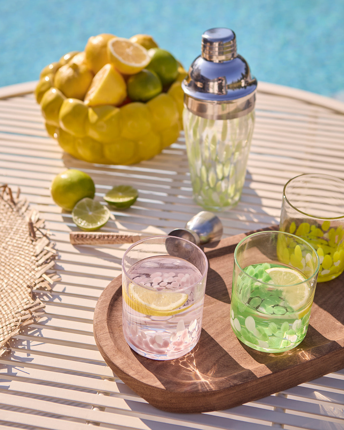 COCKTAIL Shaker, Klar/grön - Hemboden