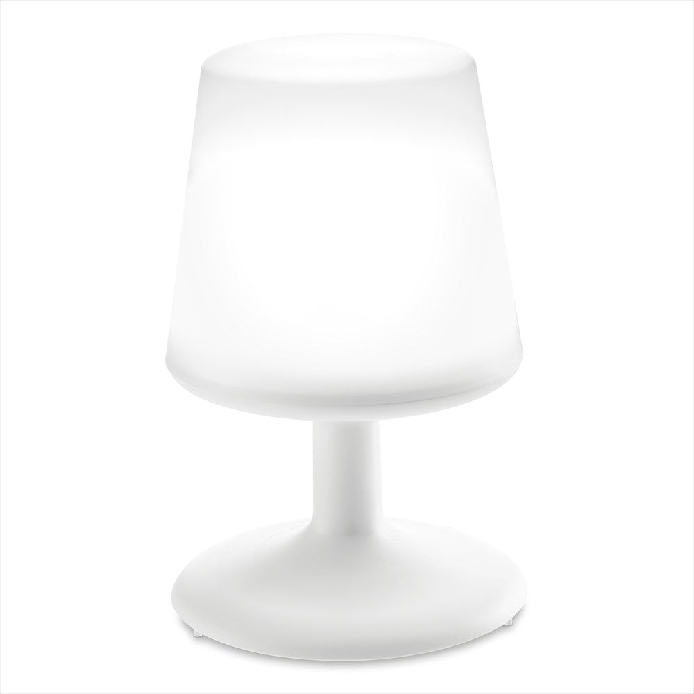 Vit bärbar Light To Go LED-lampa i stilren design